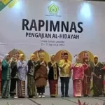 Waketum Partai Golkar Ace Hasan Syadzily dan Ketum Pengajian Al Hidayah Hetifah Sjaifudian di acara seusai Rapimnas Pengajian Al Hidayah, Hotel Sultan, Jakarta, Kamis, 22 Agustus 2024. (Istimewa/Istimewa)