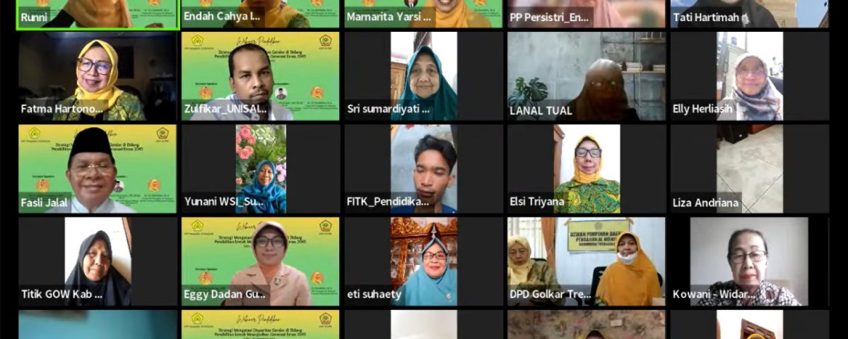 Webinar Pendidikan DPP Pengajian Al-Hidayah