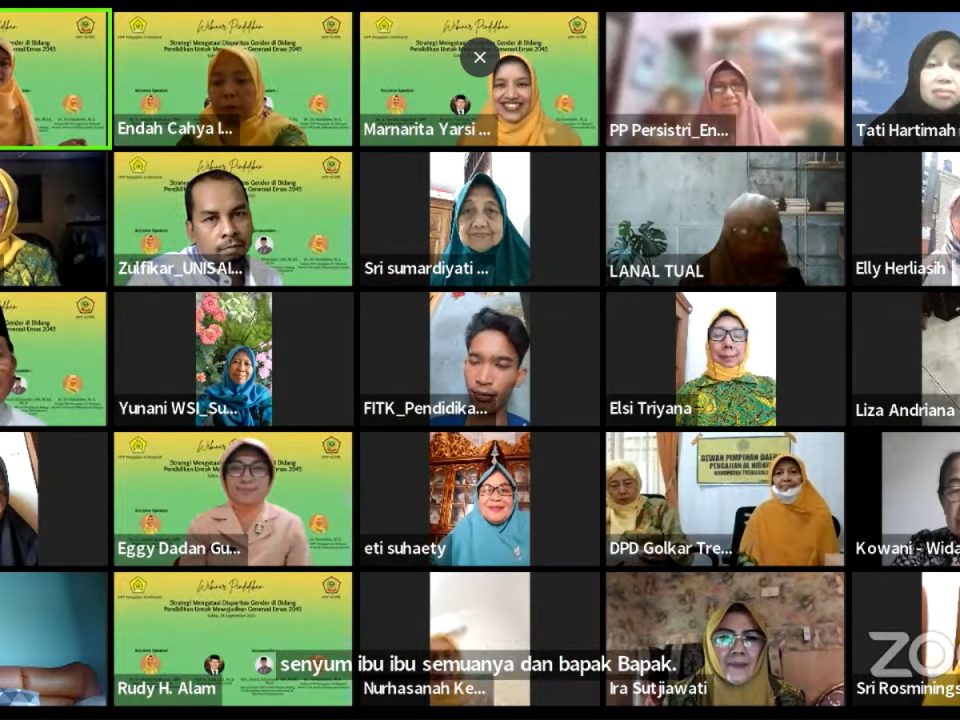 Webinar Pendidikan DPP Pengajian Al-Hidayah