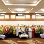 Foto bersama Pengurus DPP Pengajian Al-Hidayah dalam acara Milad ke-45 Pengajian Al-Hidayah yang digelar di Hotel Milenium Jakarta pada Sabtu (05/10/2024)