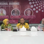 Workshop Personal Branding bertema “Bangun Citra Diri yang Kuat, Raih Kesuksesan di Era Digital” yang berlangsung di Ruang Rapat 12.04 Fraksi Partai Golkar di Gedung Nusantara I DPR RI, Senin (16/06/2025).